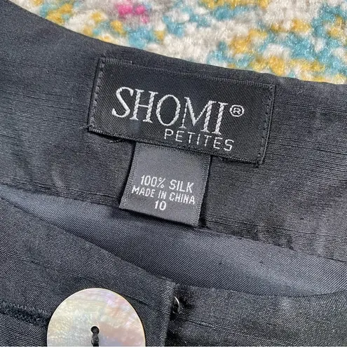 Vintage Shomi 100% Silk Button Down Shell Button Dress