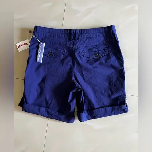 Artisan NY Pocket Detail Size 8 Blue Washed Short