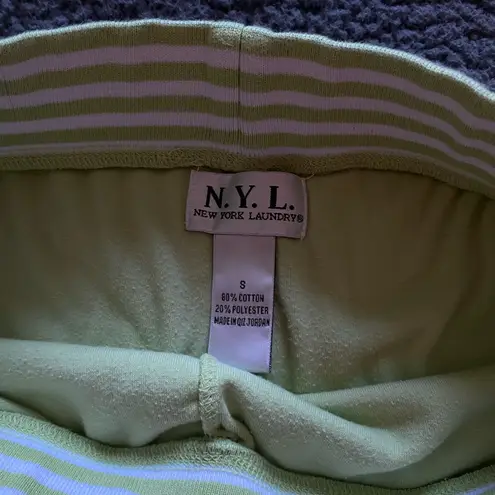 New York Laundry retro terry cloth sweatpants