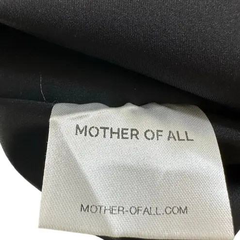 Mother of All Deville Cut Out Velvet Bow Blazer Power Suit Dress Black Medium