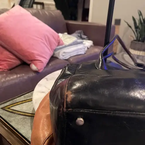 Hobo International Black and Red Leather Bag