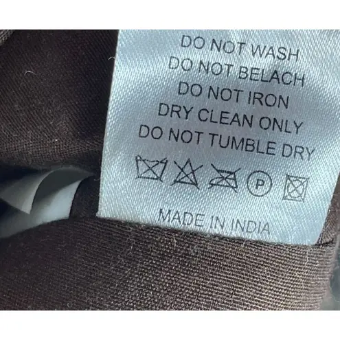 Crosstree Lane Crossbody Messenger Purse Adjustable Strap Aztec Serape Boho Brown