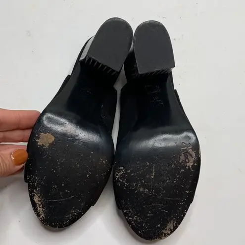 Pelle Moda Women's Black Madra Pump Slingback Heels Shoe S