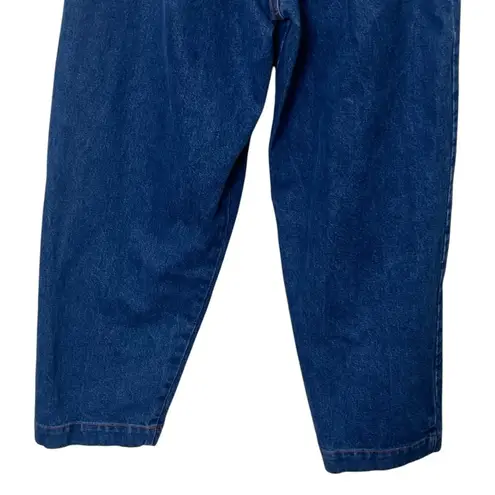 Big Bud Press Trousers Women’s Size Small Petite Dark Wash Cotton Denim Pants Blue