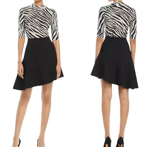 Hugo Boss BOSS Vasty Asymmetric Mini Skirt Black Size 4