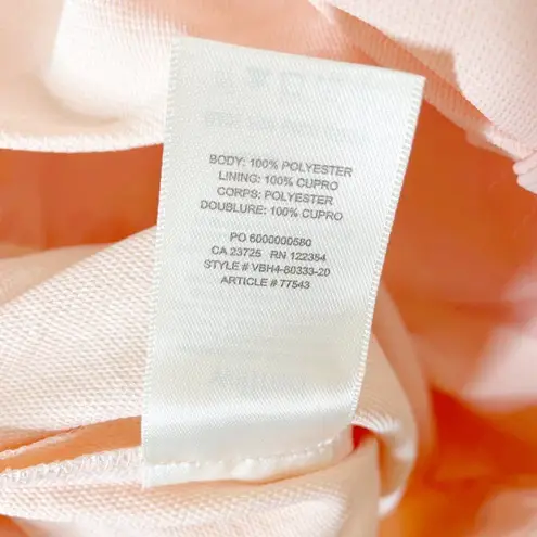 Wilfred Aritzia Aperture Tie Back Mini Dress Square Neck in Petal Pink Size 6