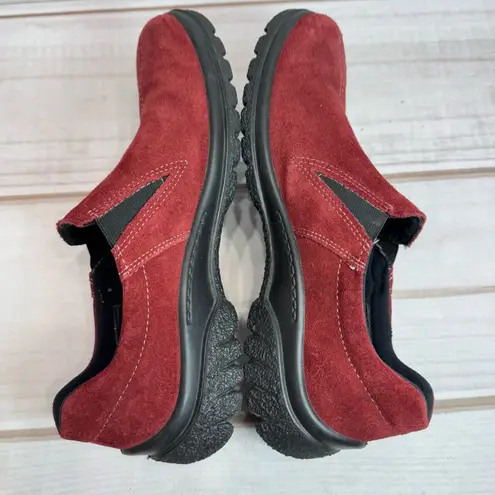 ara Burgundy Red Pat Gore