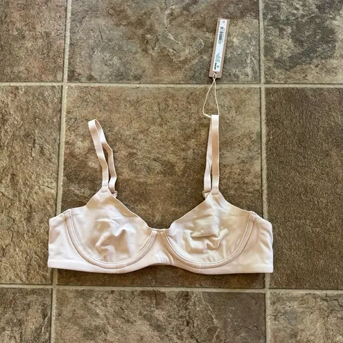 SKIMS Fits Everybody Unlined Demi Bra Sand Size 34A