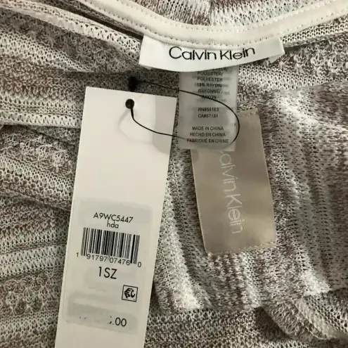 Calvin Klein  Long Cardigan Duster ONE SIZE NWT