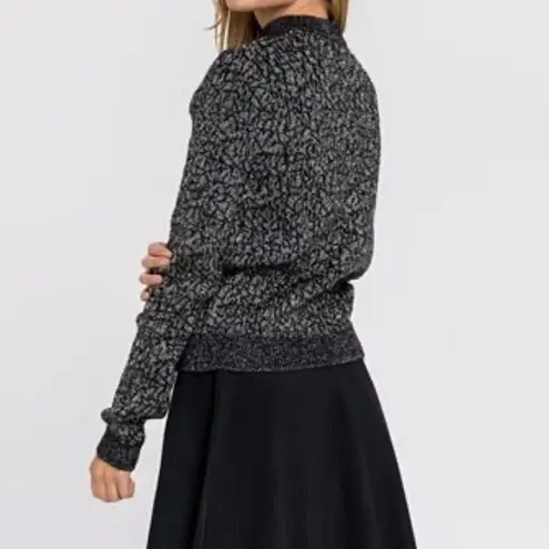 Endless Rose Sweater Choker Neck Sweater Top