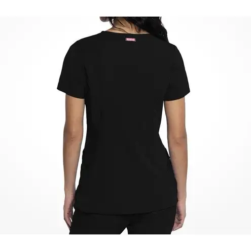 Medcouture Scrub Top Medium Black