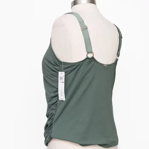 Anne cole  Swim. Square Neck Tankini Top.