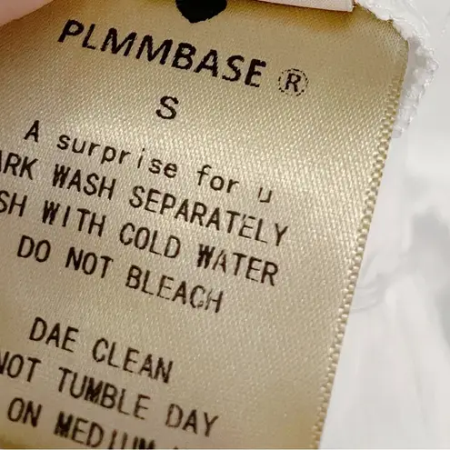 Japanese Cottage Kawaii Style White Lace Pastel Blue Bow Ribbon Crop Tank Top Size XS