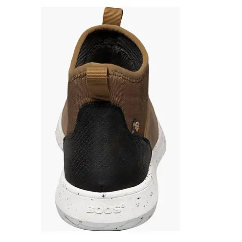 Bogs Juniper Freedom Chelsea Leather Sneaker, Size 9.5, Toffee/Brown, NWT Brown