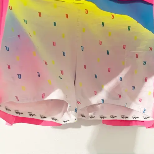 NWT NEW TJ TOUR SKIRT NEON TRI COLOR SHORT LENGTH Size 6 Pink thumbnail 4