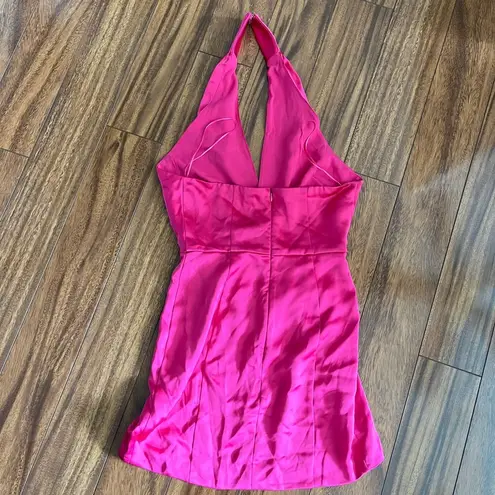 Ramy Brook Pink Halter Dress