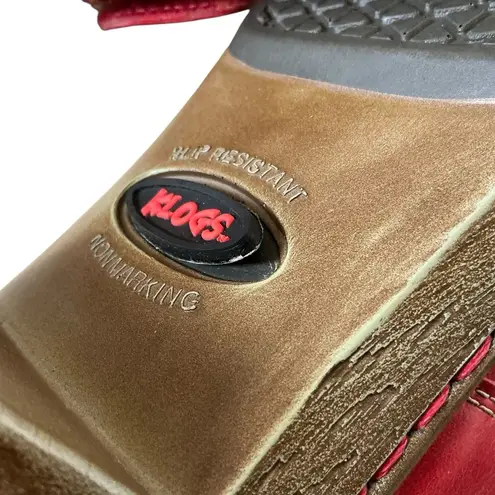 Klogs red Carolina criss