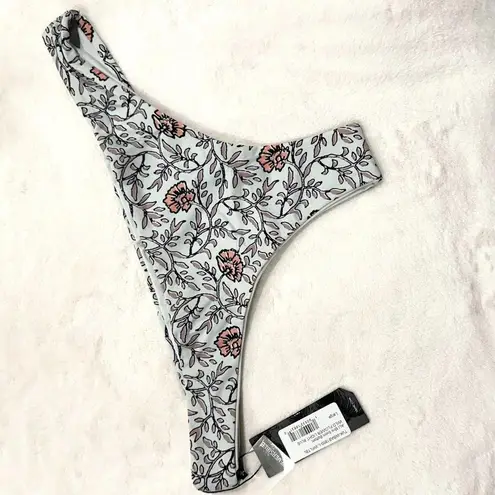 NWT Tavik Ali Mini Swim Bottom in Light Blue Wild Flower