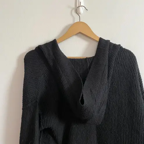 Aerie  Offline Black Knit Cardigan Sweater