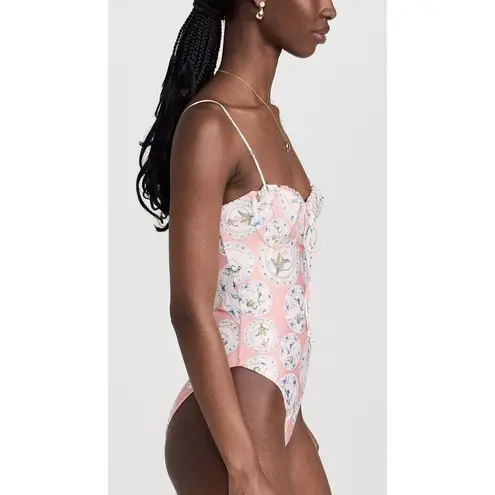 Agua by Agua Bendita Ebano Menaje One Piece Multicolor Womens Size XS Pink