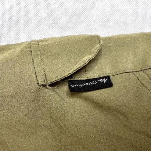 Decathlon Army Olive Green Gorpcore Cargo Utility Hiking Pants Sz S/M Size M