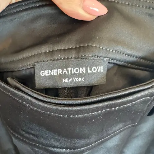 Generation Love Alexandra Satin Pants – Black – Size 2 – NWOT