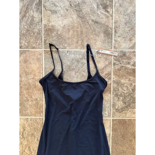 SKIMS Fits Everybody Slip Dress Onyx Size Small