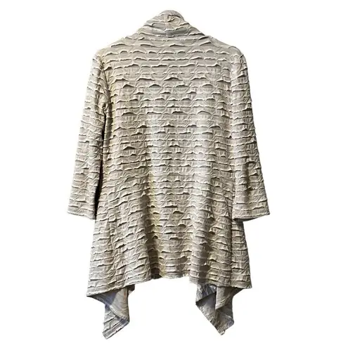 Frank Lyman Cardigan Size 12 Textured Classic City Designer Modern Professional