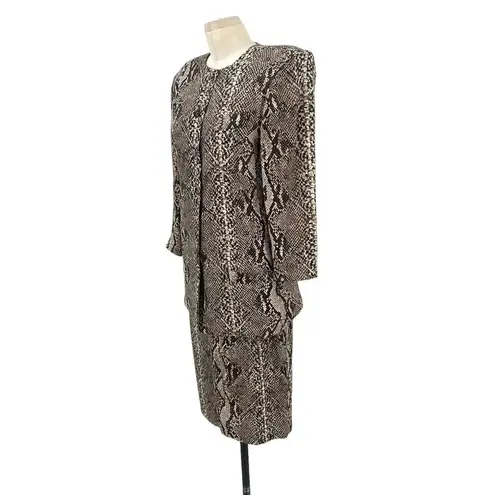 Flora Kung New York Vintage Snakeskin Printed 2