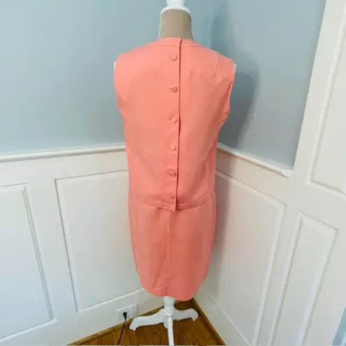 Vintage 1960's Jackie O Moygashel Irish Linen Skirt Suit Small