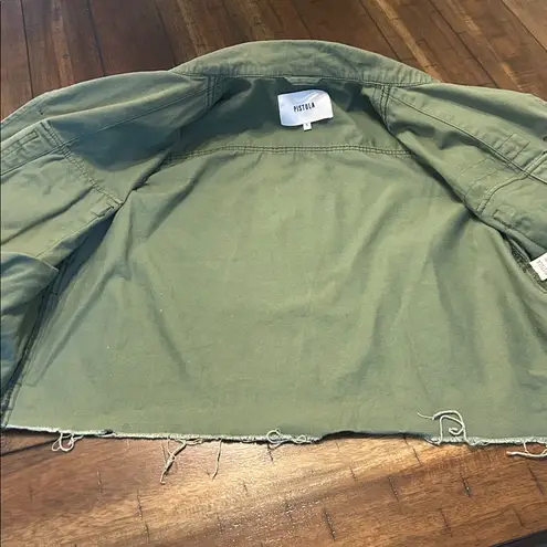 Pistola Camilo Cropped Military Jacket Size Medium