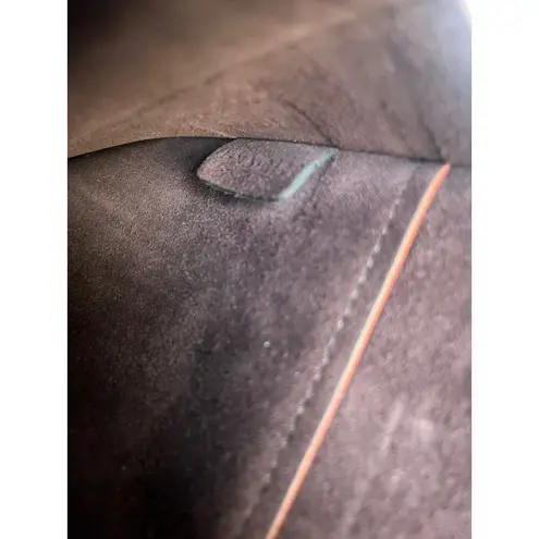 CELINE Diamond envelope clutch green and blue