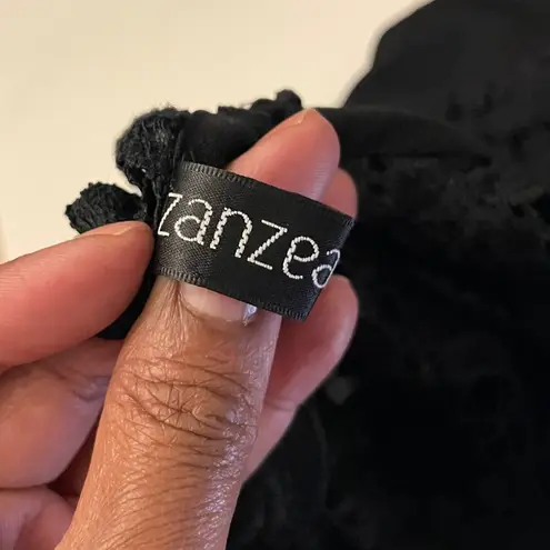 Zanzea Sleeveless Black Lace Romper Jumpsuit Cutout Sexy Back w/Pockets 3X