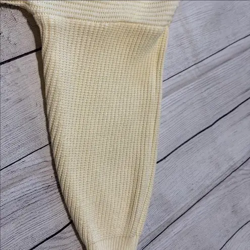 Roamans Vintage Vtg Chunky Cream Oversized Sweater Size M