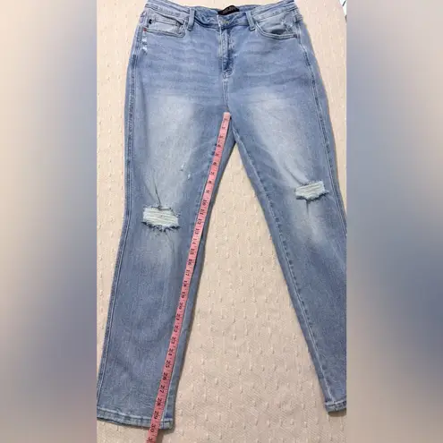 Judy Blue "Star Bright" Boyfriend Jeans blue Size 15/32