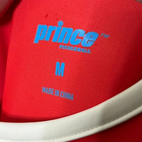 Prince Pickleball Red Tennis Dress Women’s M Crossback Athletic Built