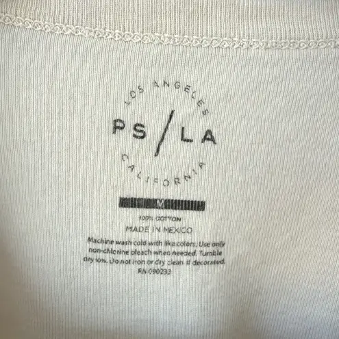 PS/LA Los Angeles California Crop Top Cute Deer Strawberry Graphic Size Medium