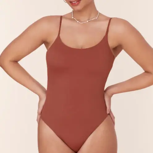 ANDIE Swim The Jetties One Piece Sequoia size Large NWT