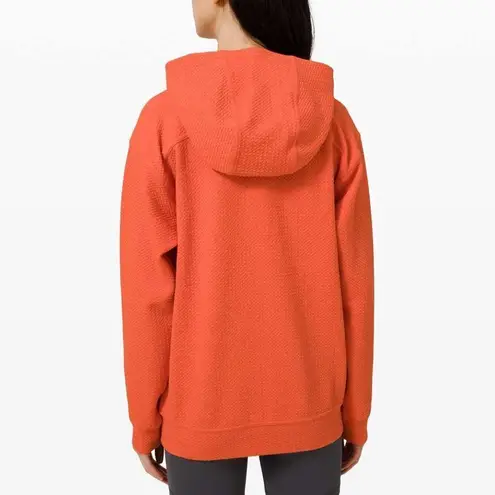 Lululemon  All Yours Zip Hoodie Sz 6 orange