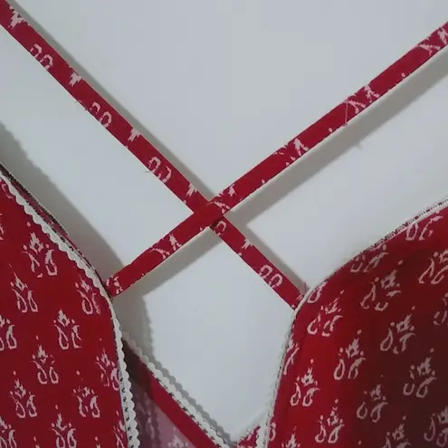 Pull & Bear  LS Red Bandana Romper Short thumbnail 2