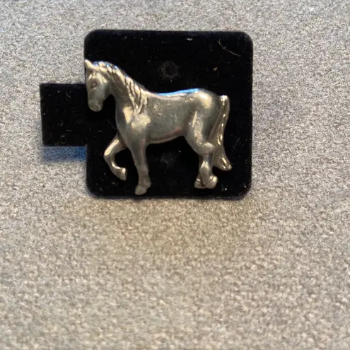 Horses sparkle horse pendent necklace + Silver Horse pin