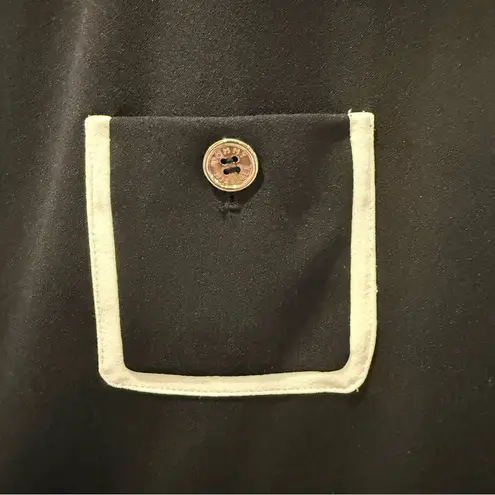 Tommy Hilfiger  Women's Classic‎ Scuba Crepe Two Pocket Dress Black Size 10