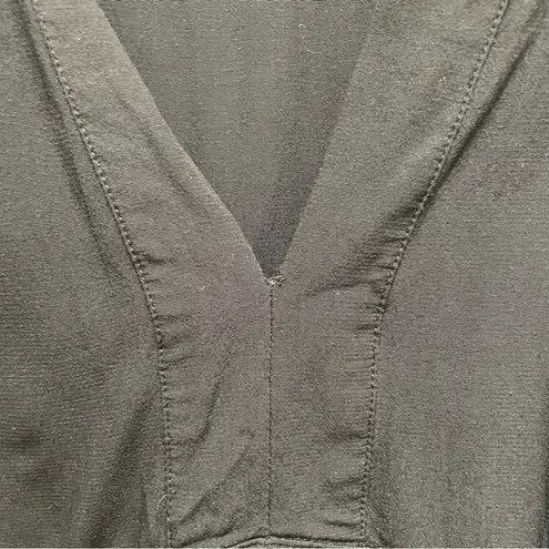 Loft  Eyelet Peplum Blouse Long Sleeve Hunter Green Women’s Size Small