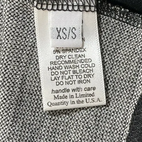 Michael Lauren XS/Small Batwing Sweater Stretch Long Sleeve Scoop Neck Geometric