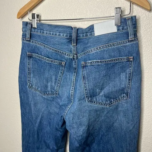 Pistola High Rise Distressed Button Fly Boyfriend Jeans Size 28