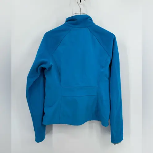 Mountain Hardwear  Principia Full Zip Hood Blue Softshell Jacket - Women’s Medium