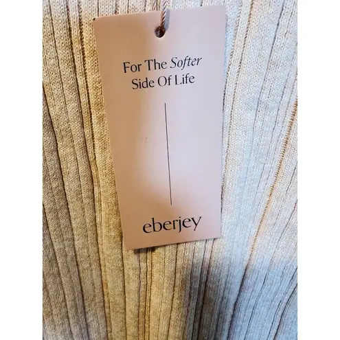 Eberjay Eberjey Infinite V-Neck Ribbed Sweater Tank Peach Parfait X-Large Loungewear