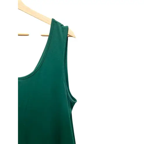Boutique V-Neck Jumpsuit Emerald Green Size 2X