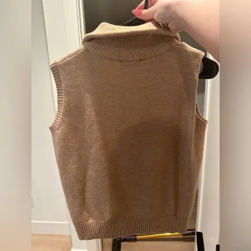 Kittenish Camila Tan Sweater Tank