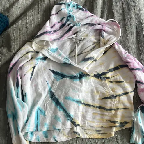 Vintage Havana Tie dye lounge shorts and hoodie set size medium